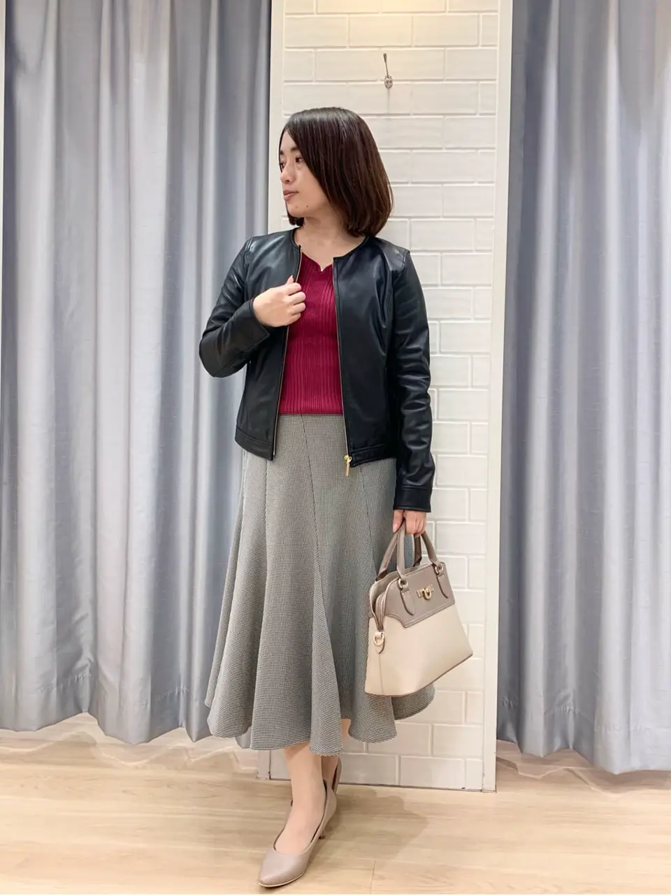 ANY SIS 丸岡 コーディネート画像