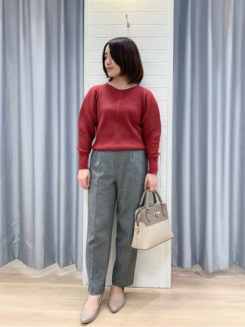 ANY SIS 丸岡 コーディネート画像