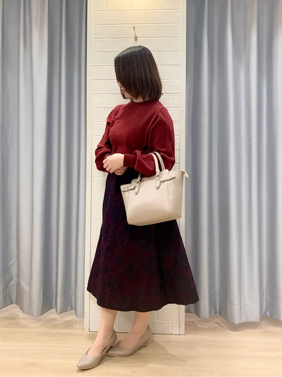 ANY SIS 丸岡 コーディネート画像