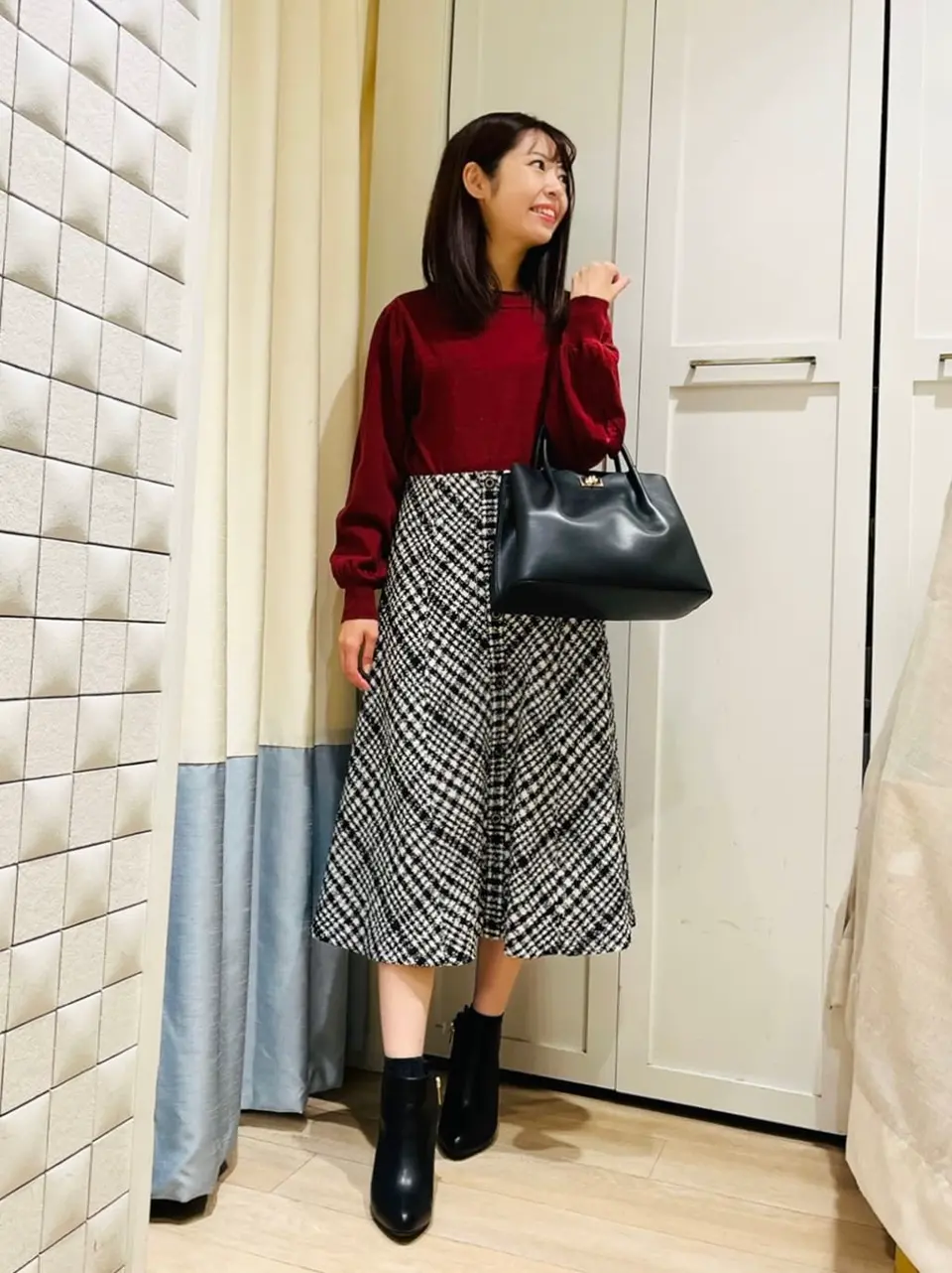 ANY SIS スタッフ コーディネート画像