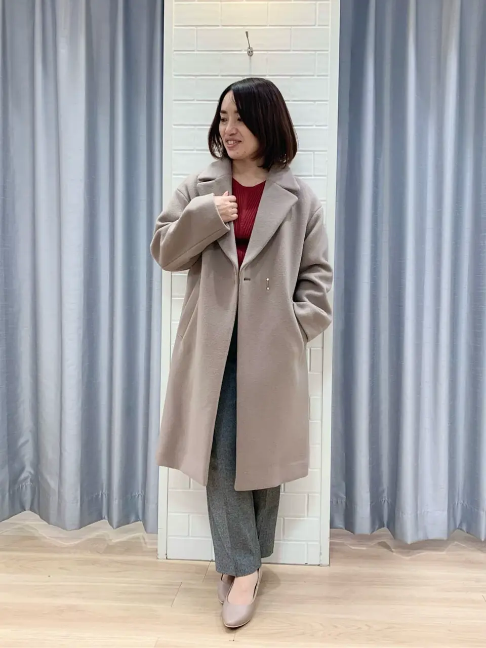 ANY SIS 丸岡 コーディネート画像