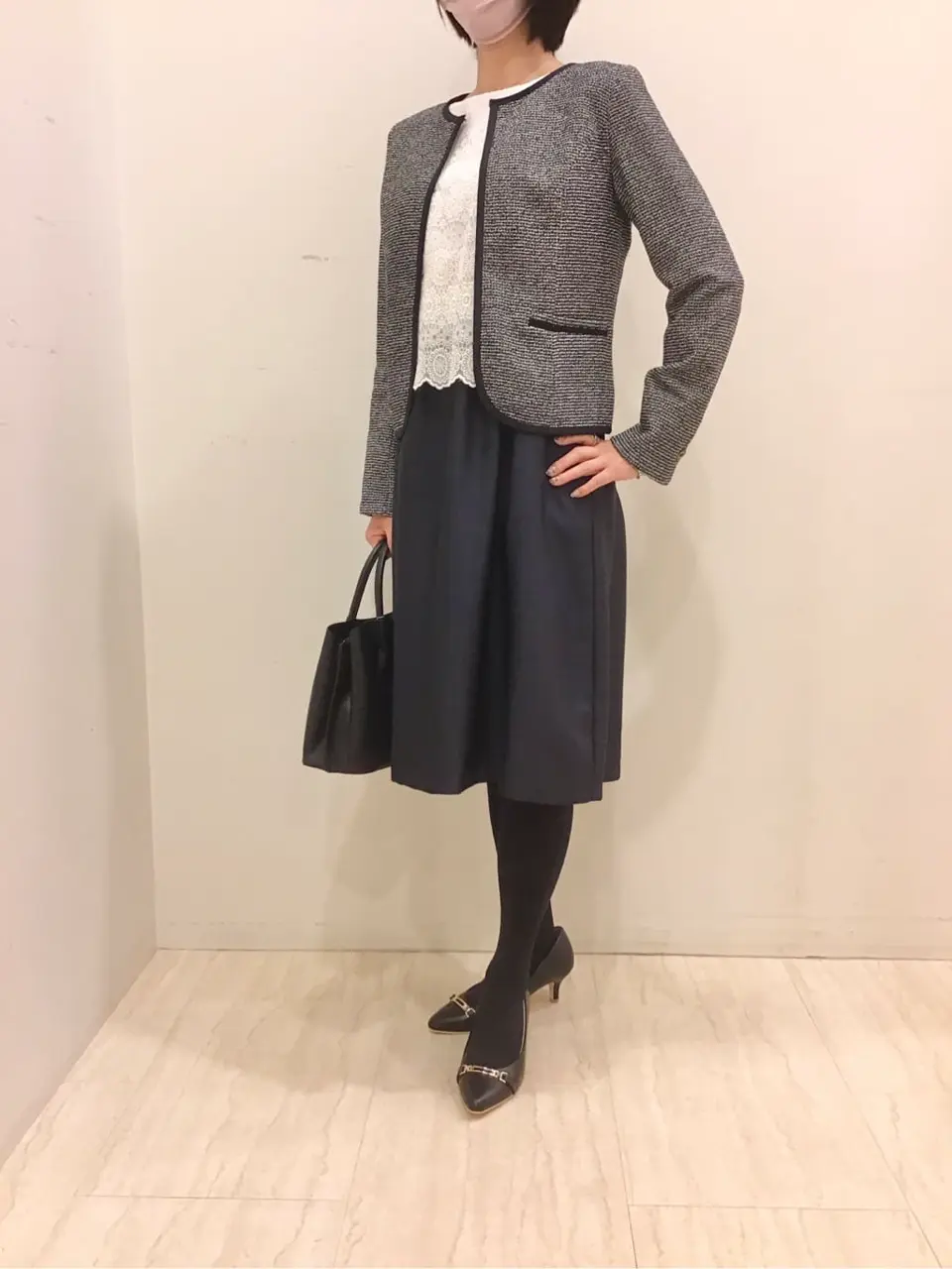 ANY SIS 藤森 コーディネート画像