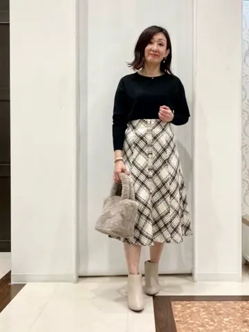 ANY SIS スタッフ コーディネート画像