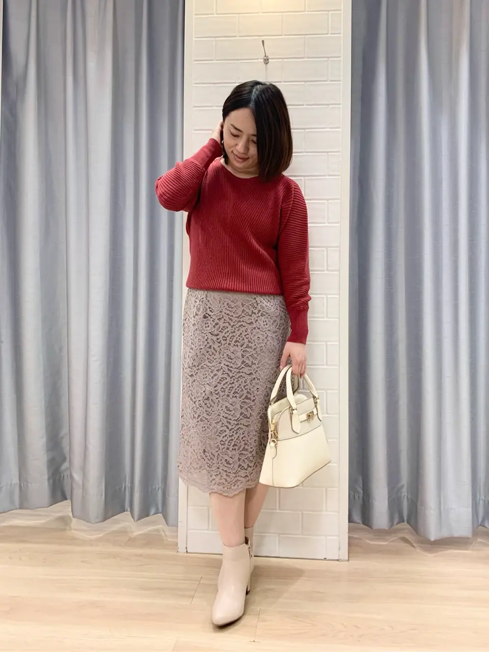 ANY SIS 丸岡 コーディネート画像