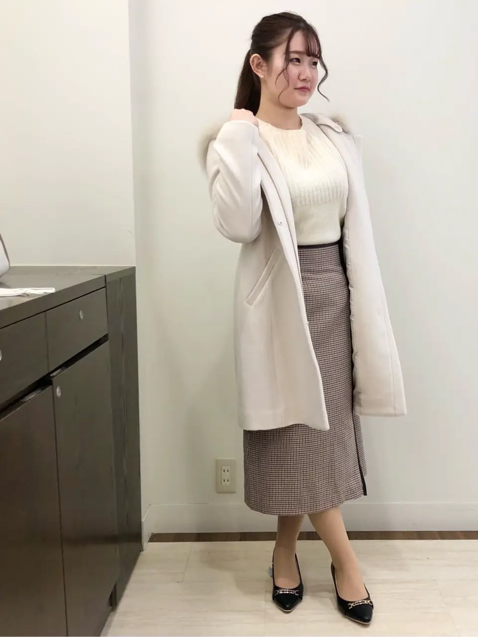 ANY SIS スタッフ コーディネート画像