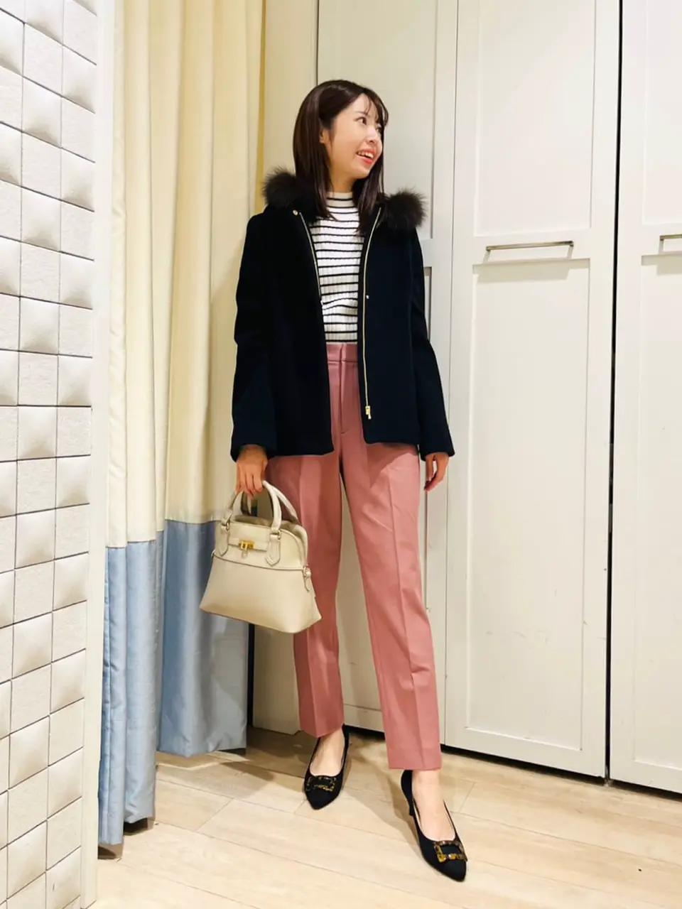 ANY SIS スタッフ コーディネート画像