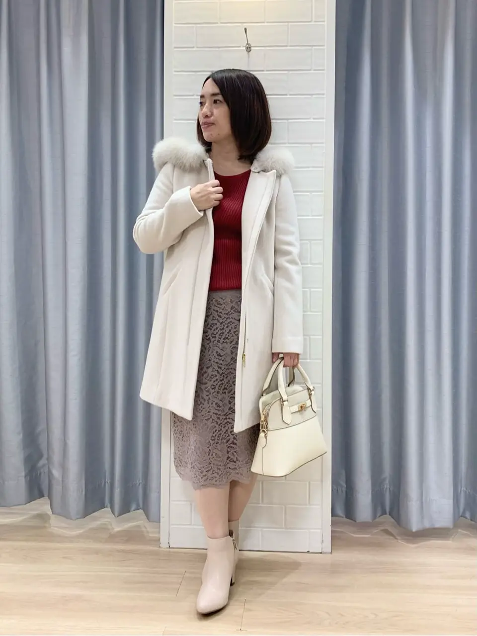 ANY SIS 丸岡 コーディネート画像