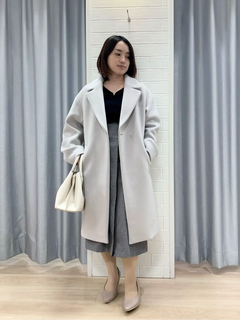 ANY SIS 丸岡 コーディネート画像