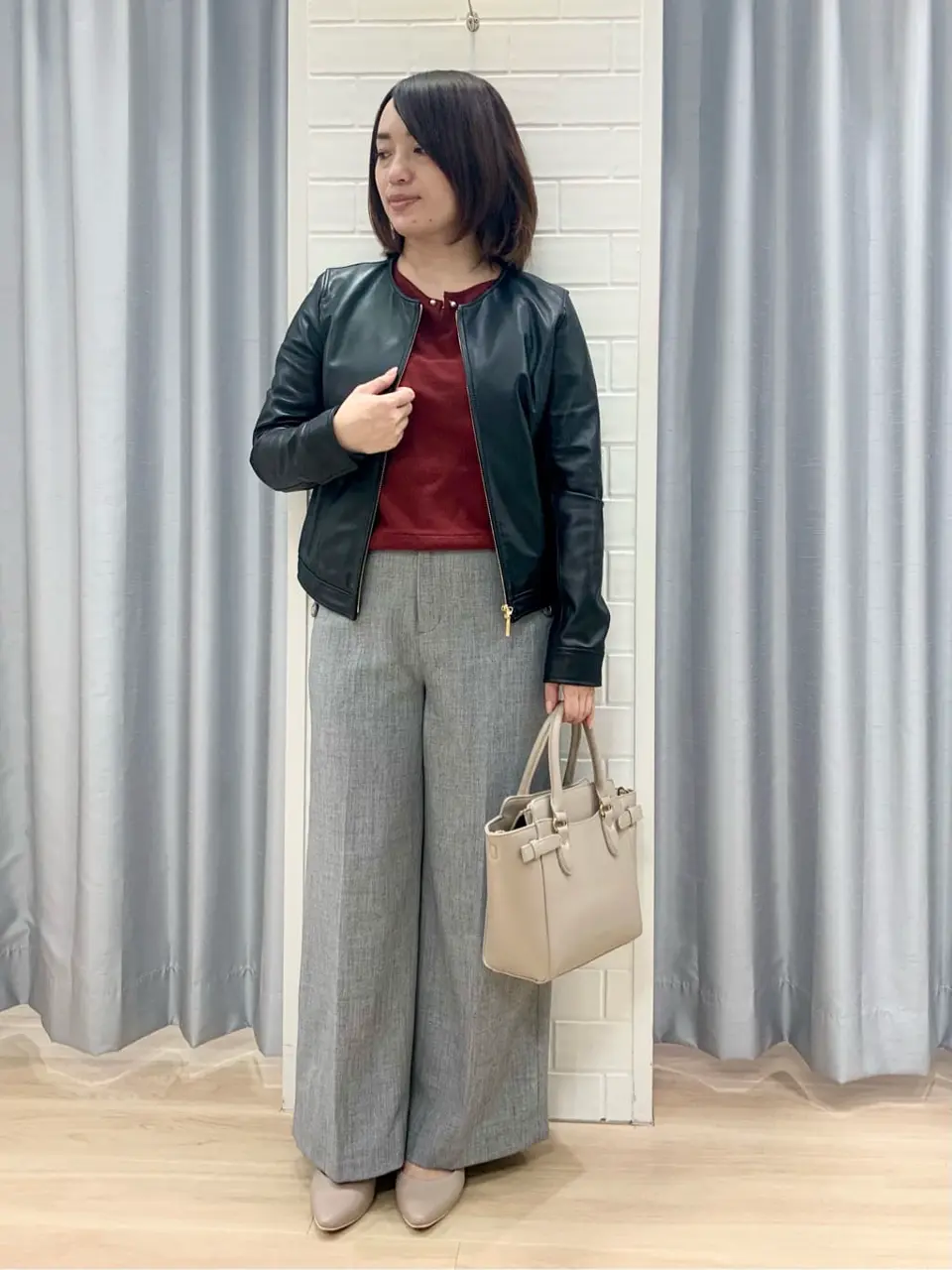 ANY SIS 丸岡 コーディネート画像