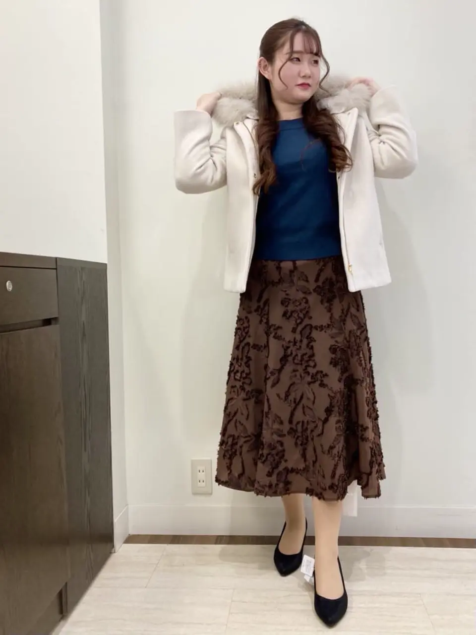 ANY SIS スタッフ コーディネート画像