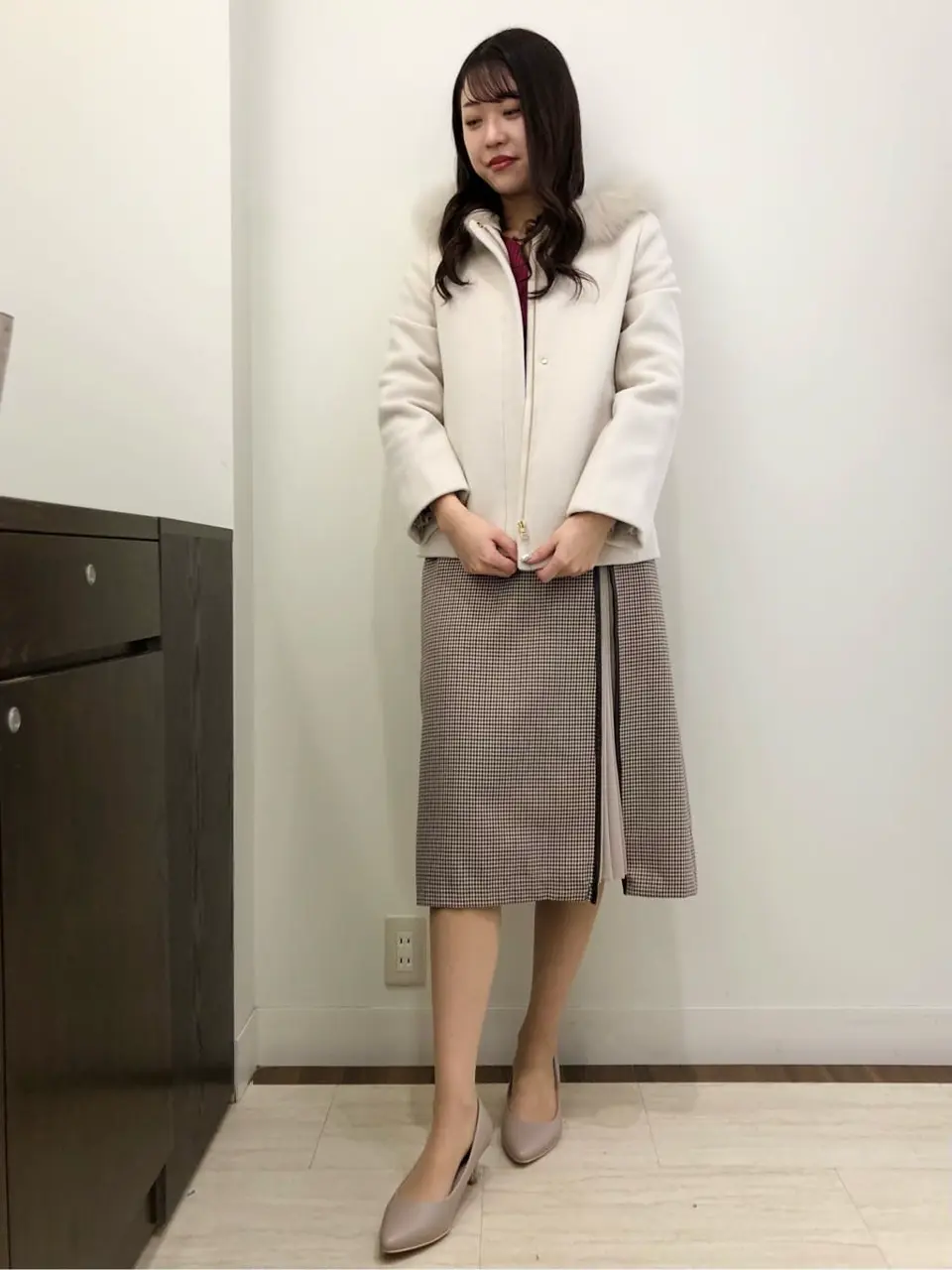 ANY SIS スタッフ コーディネート画像