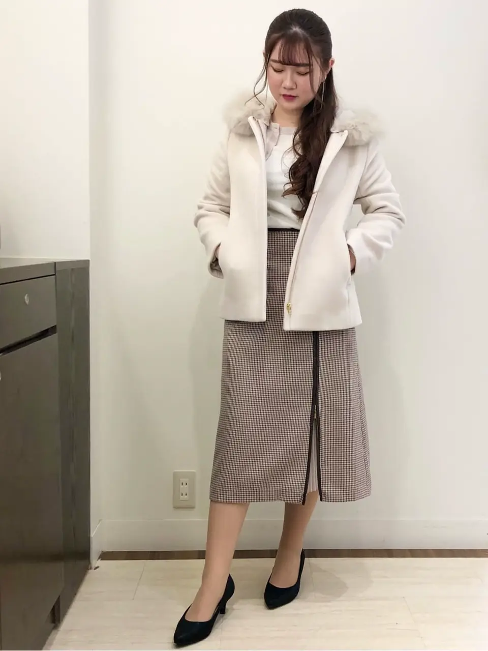 ANY SIS スタッフ コーディネート画像