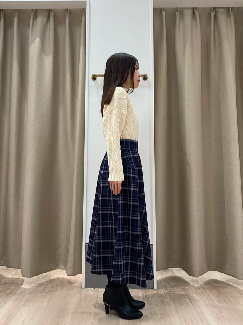 ANY SIS 長尾 コーディネート画像