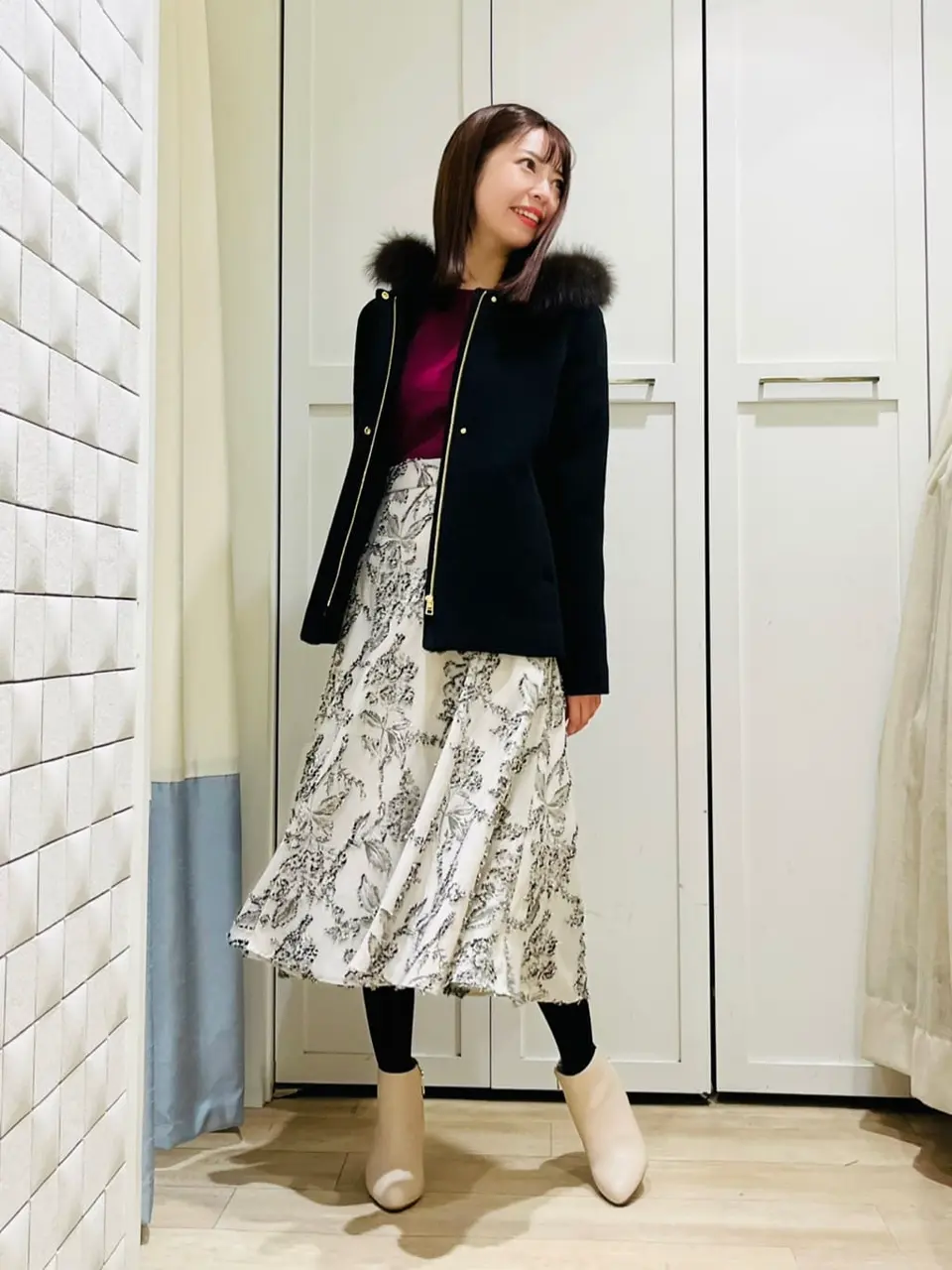 ANY SIS スタッフ コーディネート画像