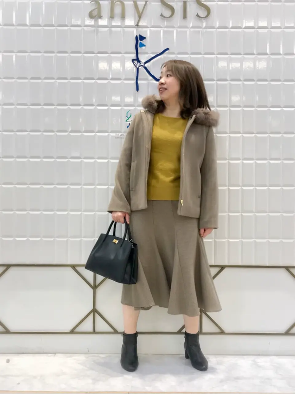 ANY SIS 中山 コーディネート画像