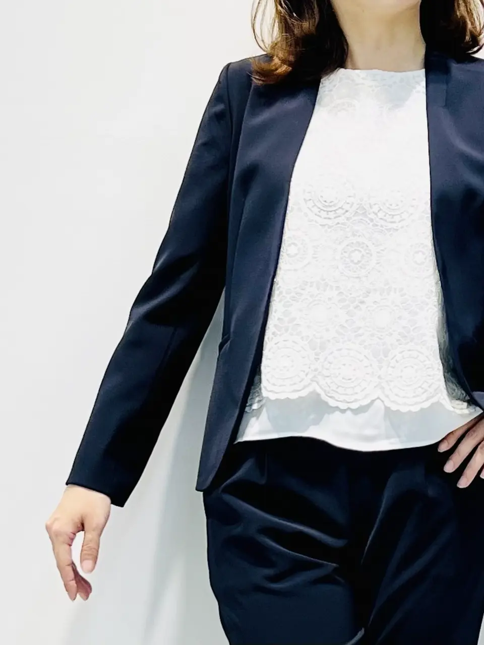 ANY SIS 岡本 コーディネート画像