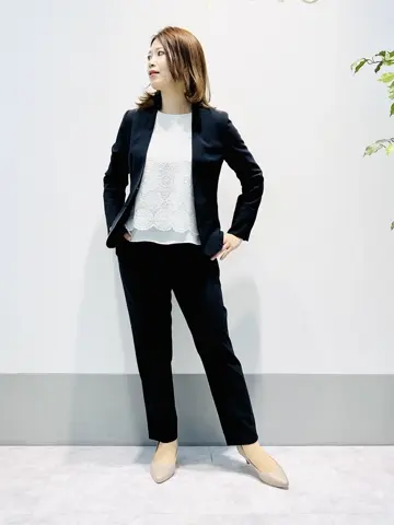 ANY SIS 岡本 コーディネート画像