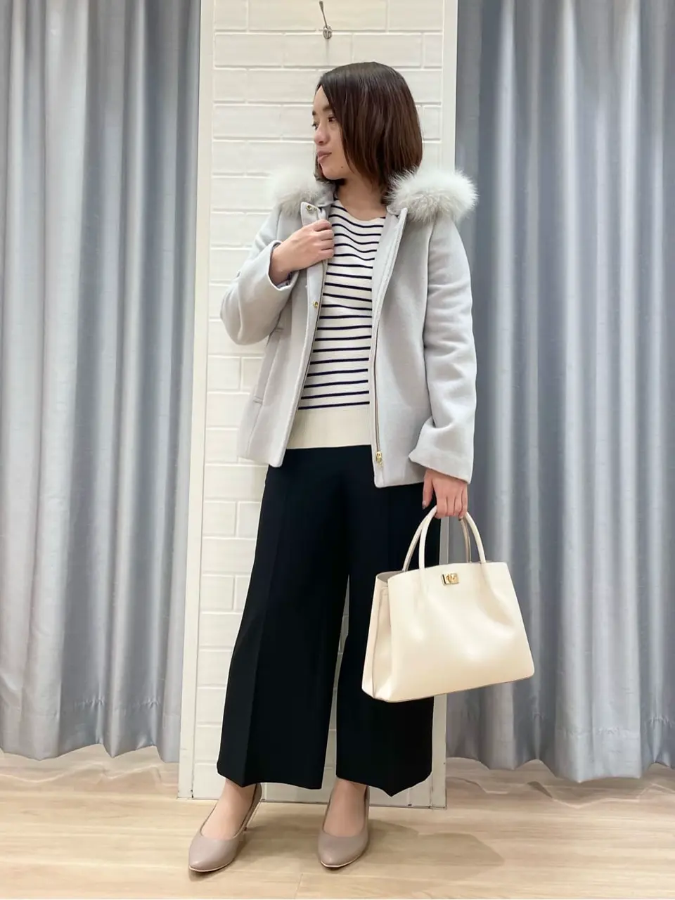 ANY SIS 丸岡 コーディネート画像