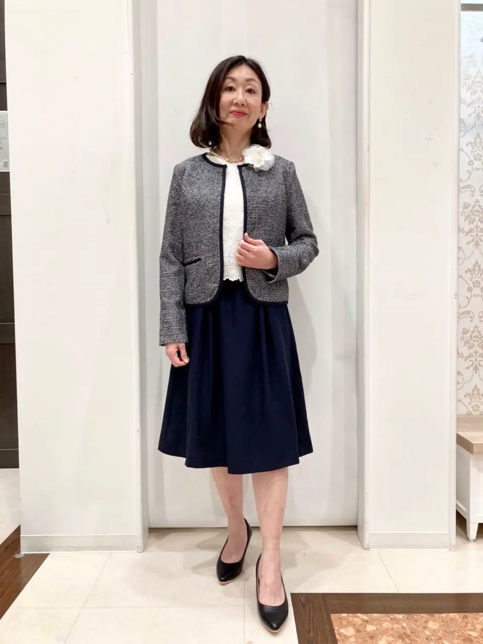 ANY SIS スタッフ コーディネート画像