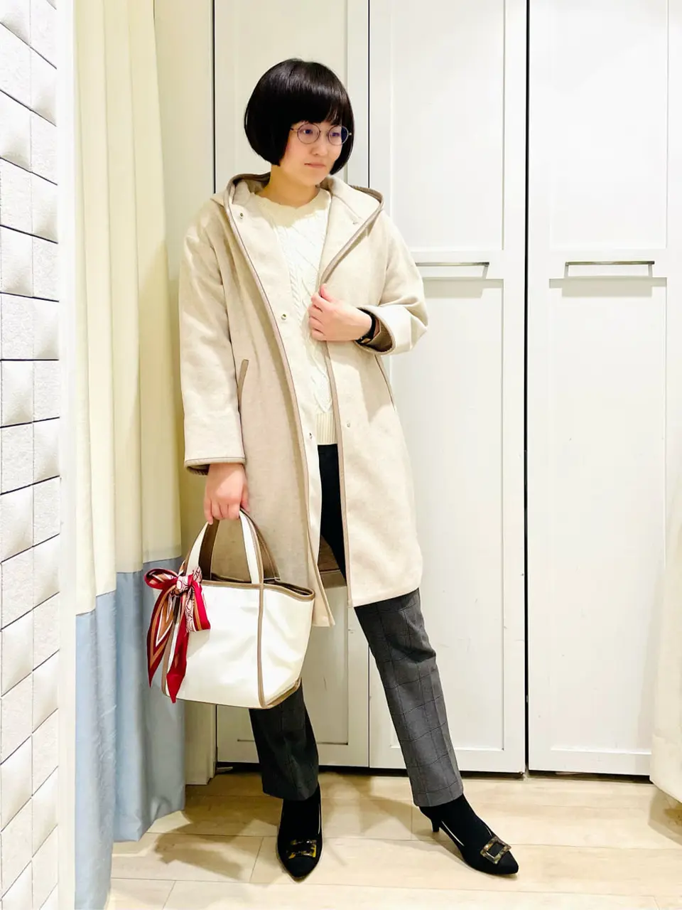 ANY SIS スタッフ コーディネート画像