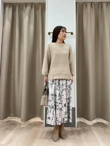 ANY SIS 長尾 コーディネート画像