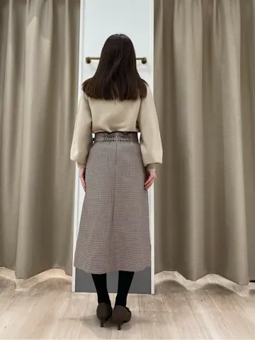 ANY SIS 長尾 コーディネート画像