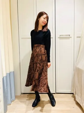 ANY SIS スタッフ コーディネート画像