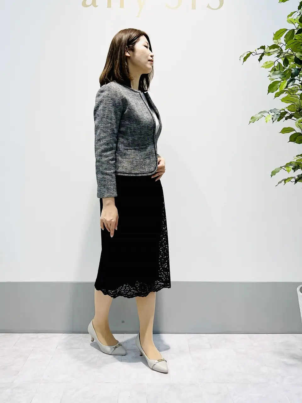 ANY SIS 岡本 コーディネート画像