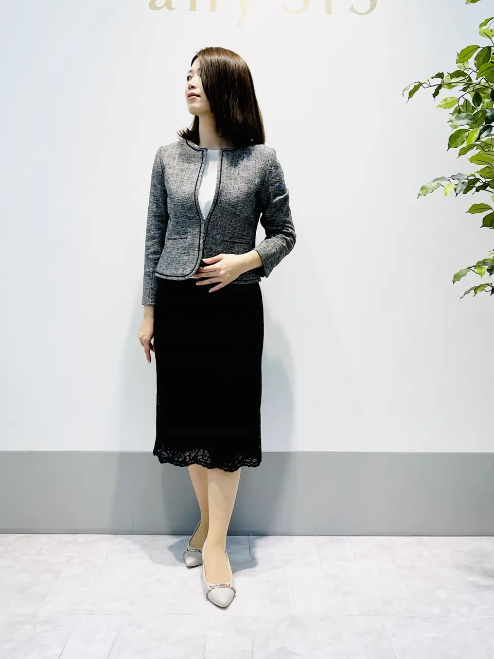 ANY SIS 岡本 コーディネート画像