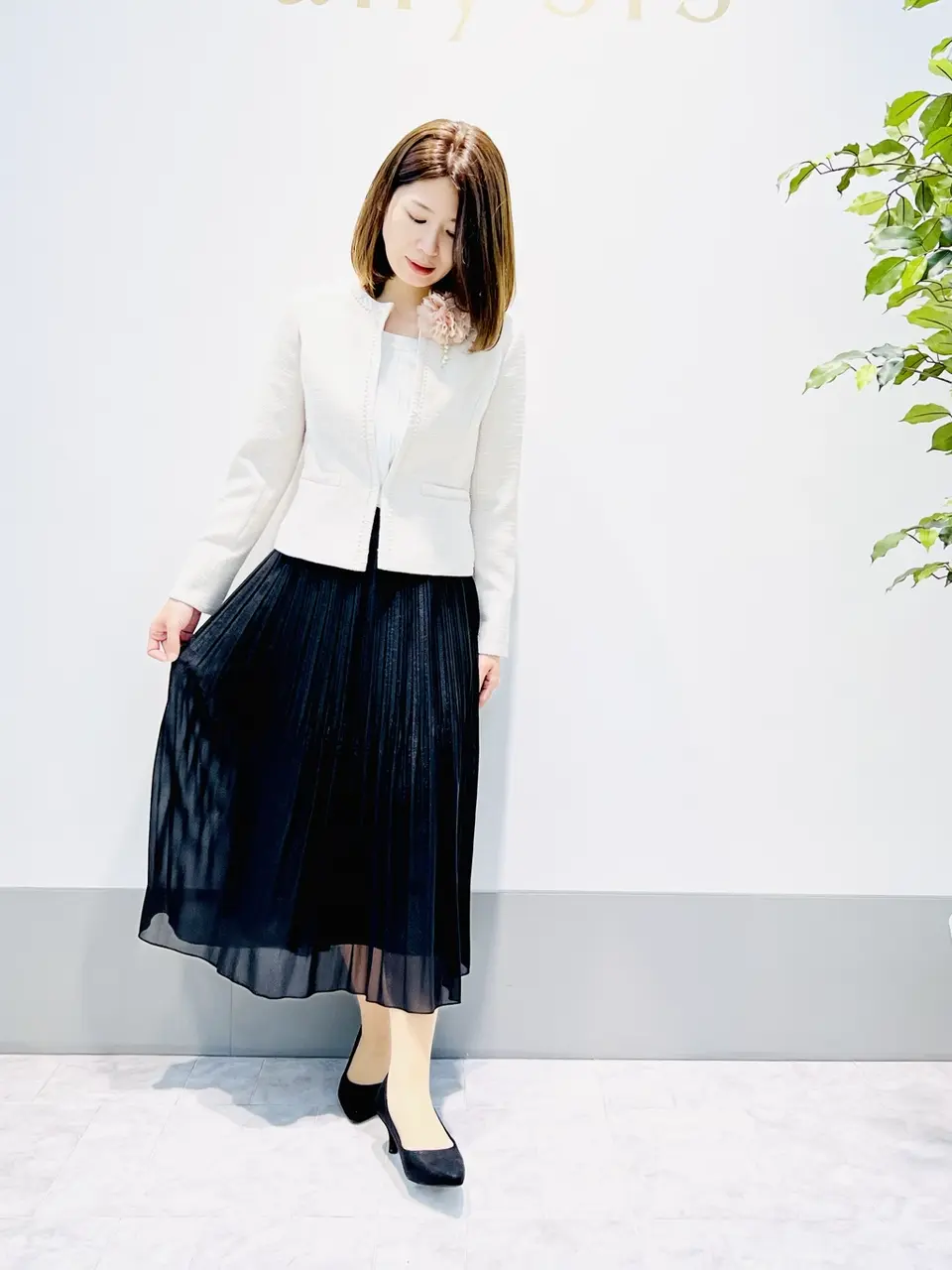 ANY SIS 岡本 コーディネート画像