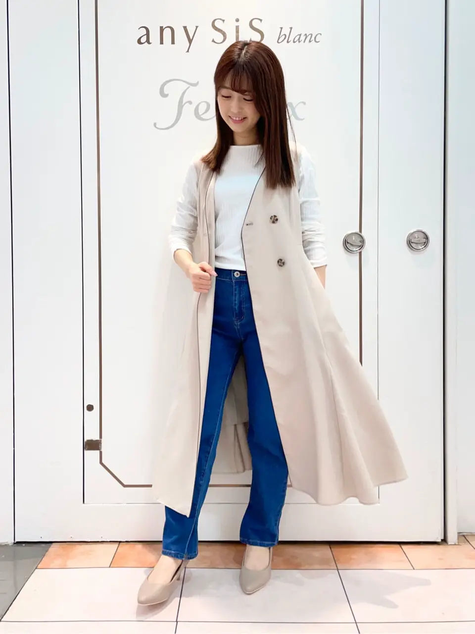 ANY SIS スタッフ コーディネート画像