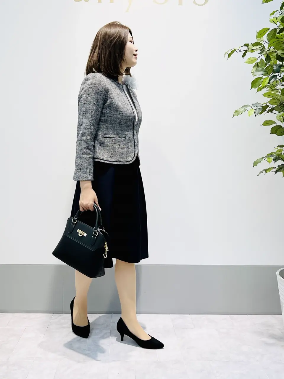 ANY SIS 岡本 コーディネート画像