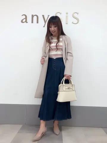 ANY SIS 松下 コーディネート画像
