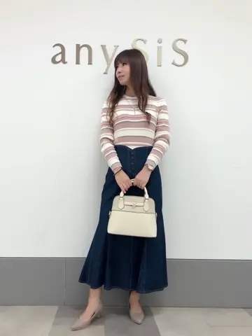 ANY SIS 松下 コーディネート画像