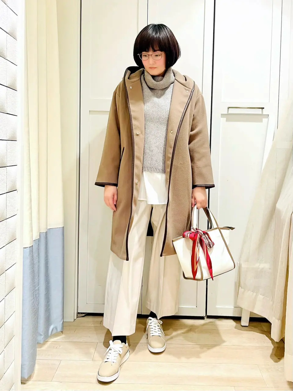 ANY SIS スタッフ コーディネート画像