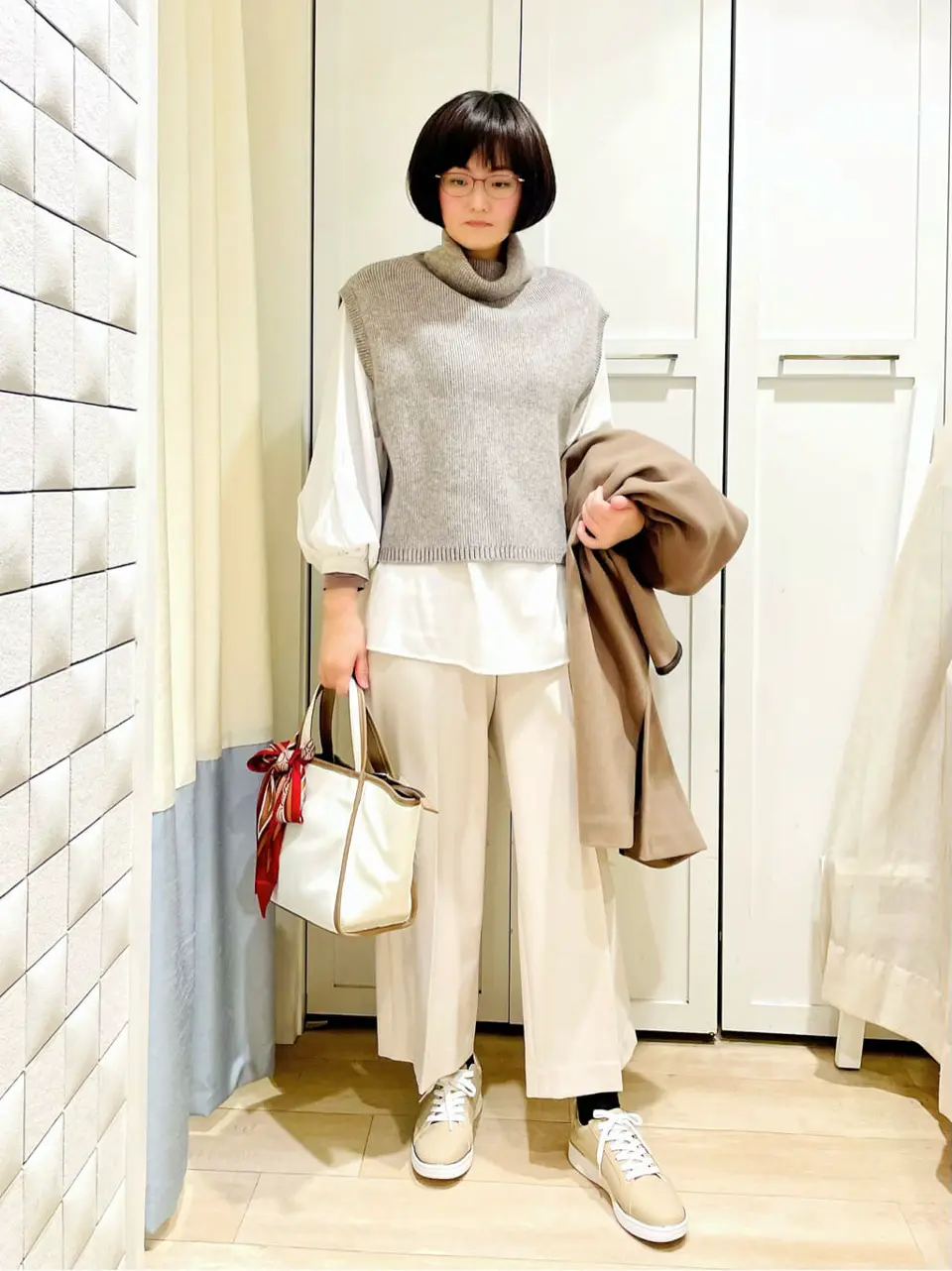 ANY SIS スタッフ コーディネート画像