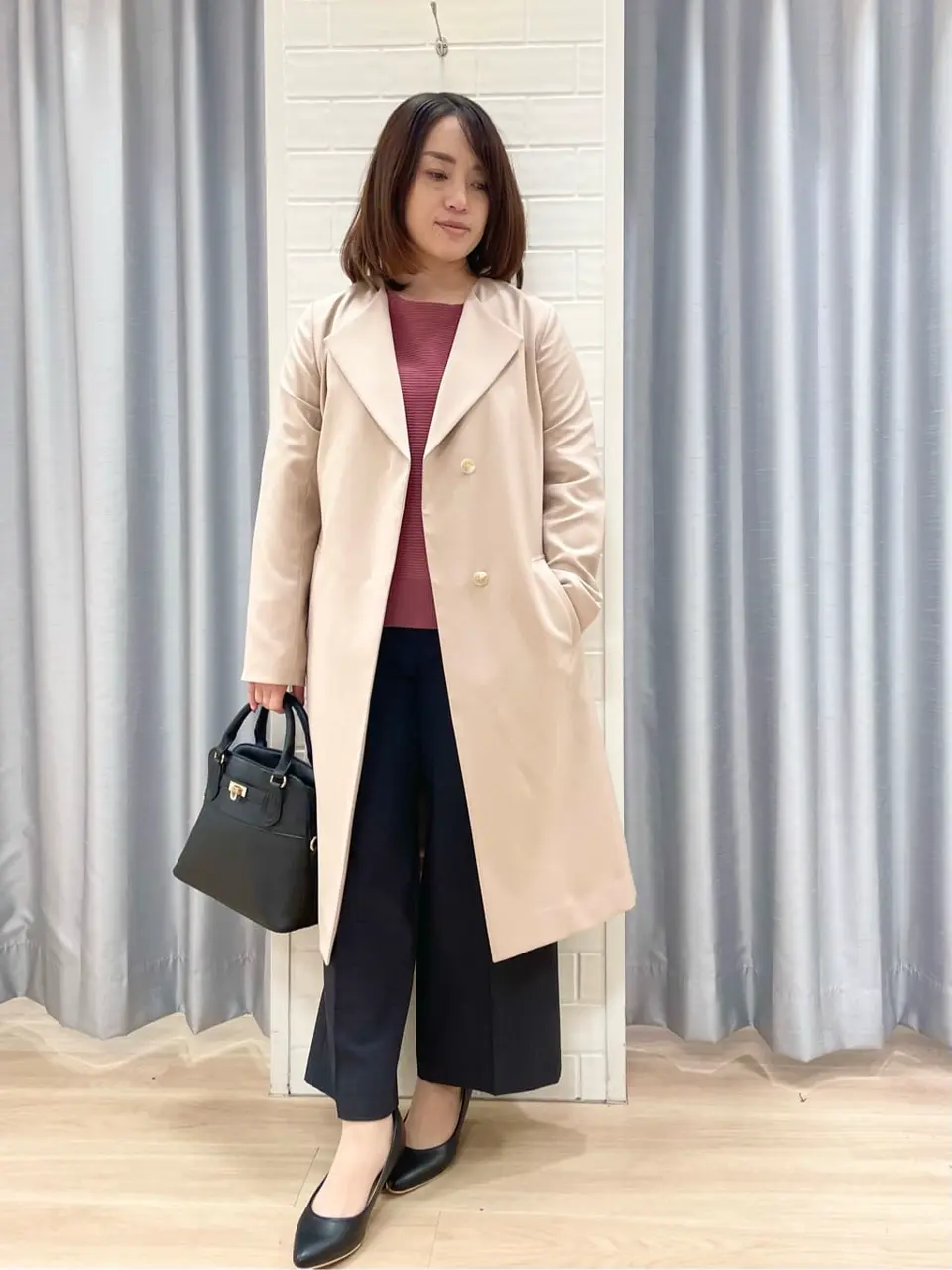 ANY SIS 丸岡 コーディネート画像