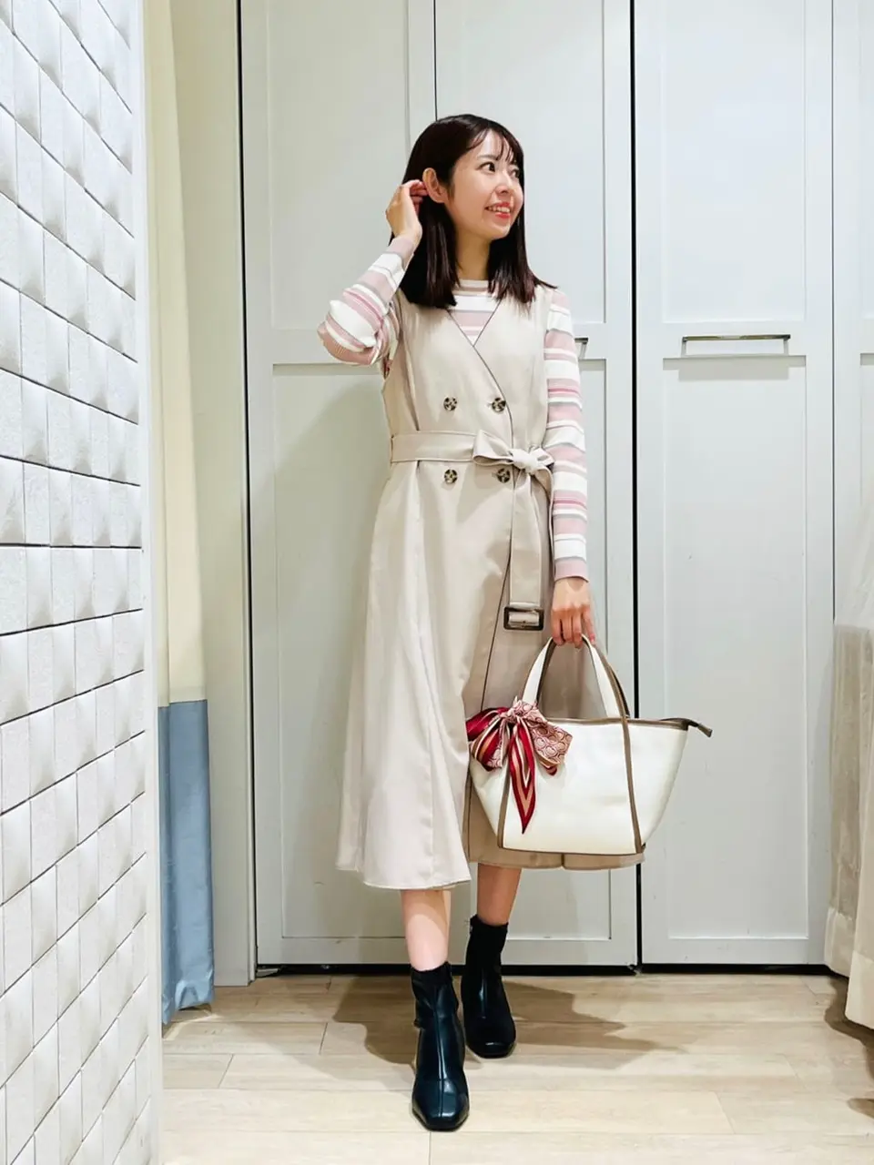  スタッフ コーディネート画像