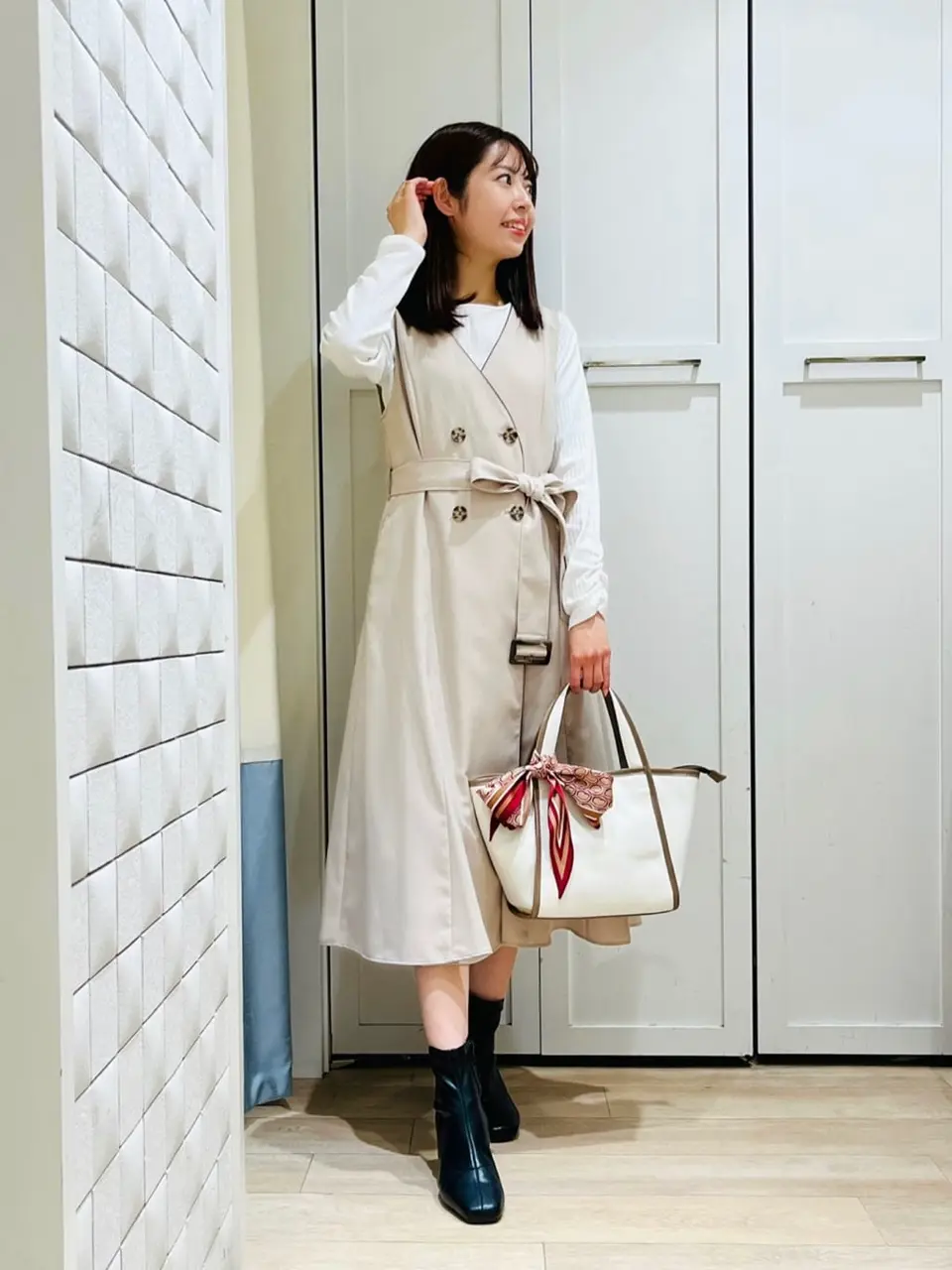  スタッフ コーディネート画像