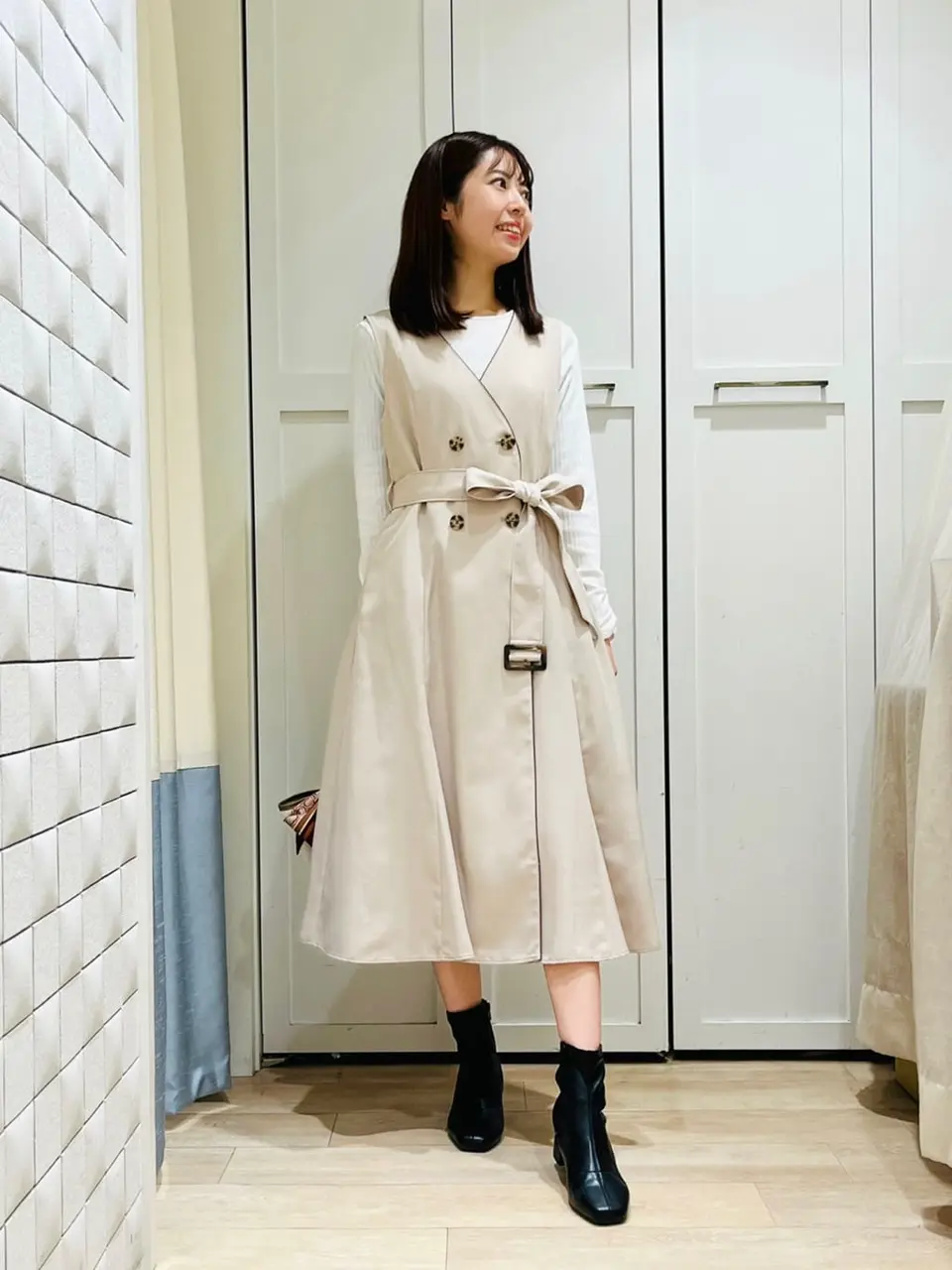 ANY SIS スタッフ コーディネート画像