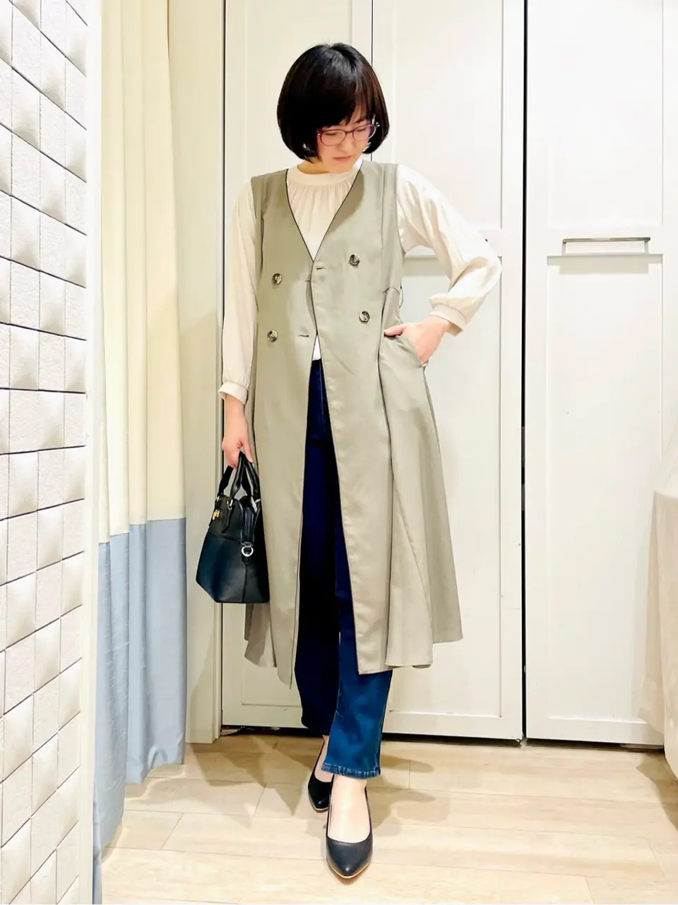 ANY SIS スタッフ コーディネート画像