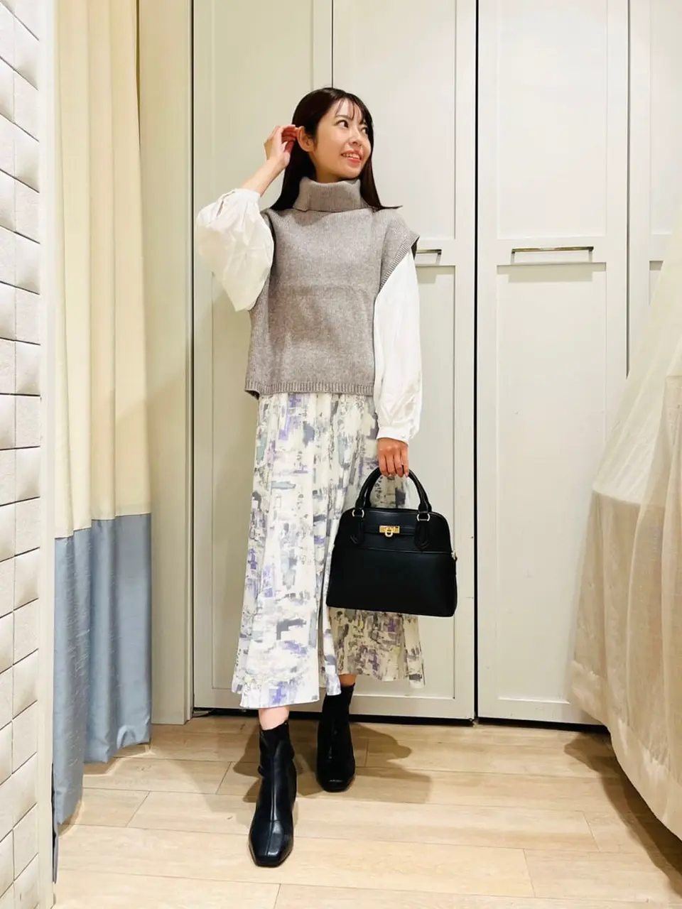  スタッフ コーディネート画像