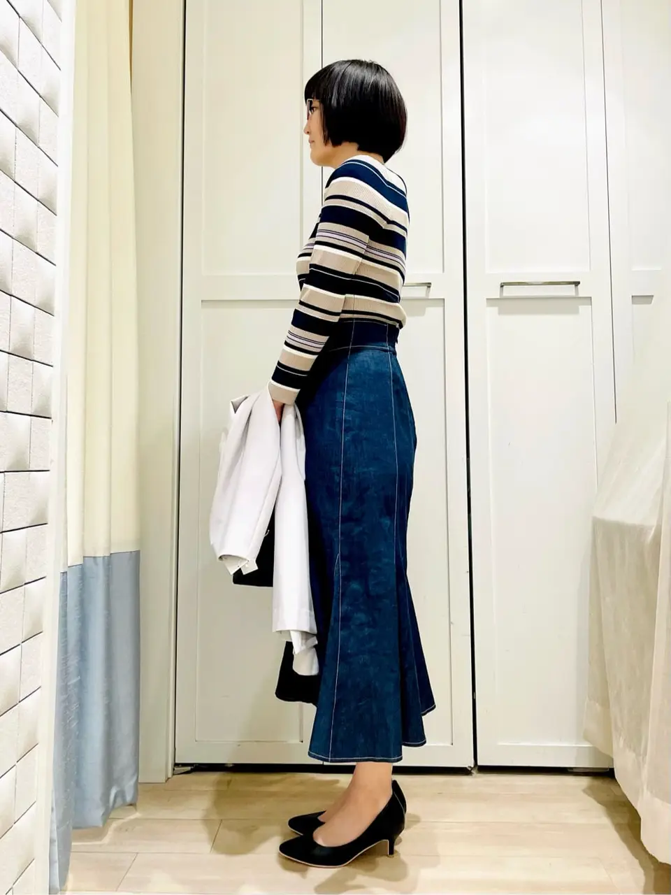 ANY SIS スタッフ コーディネート画像