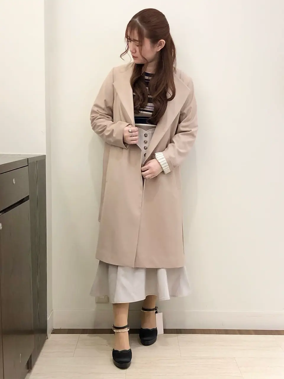 ANY SIS スタッフ コーディネート画像