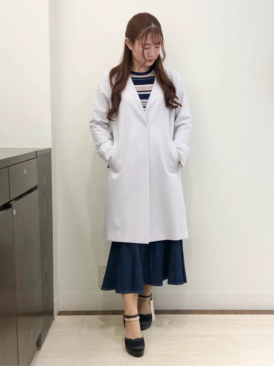 ANY SIS スタッフ コーディネート画像