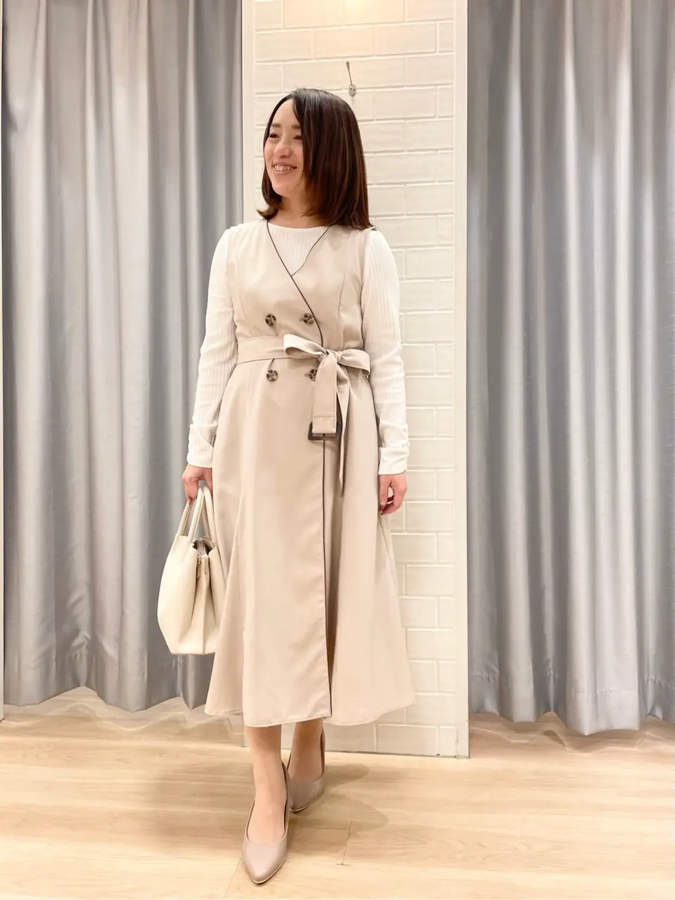 ANY SIS 丸岡 コーディネート画像