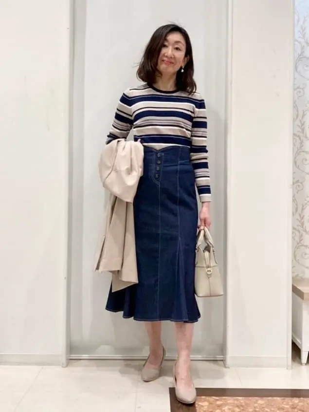 ANY SIS スタッフ コーディネート画像