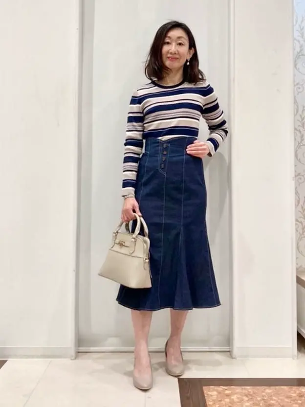 ANY SIS スタッフ コーディネート画像