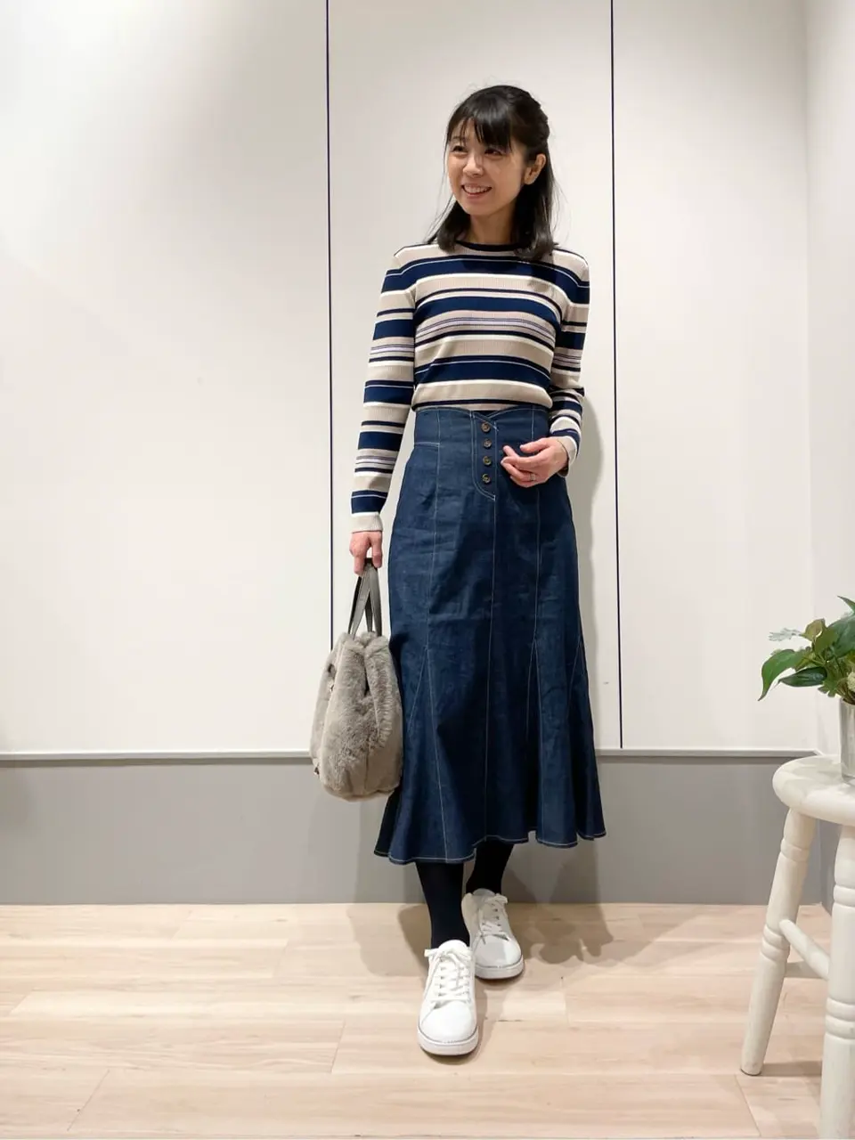 ANY SIS 山本 コーディネート画像