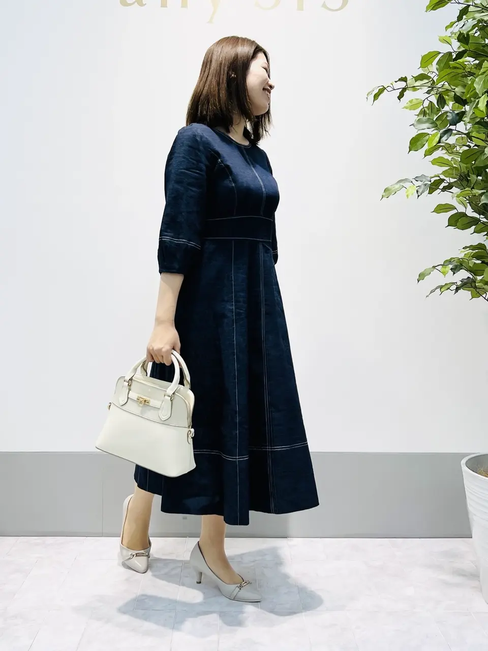 ANY SIS 岡本 コーディネート画像